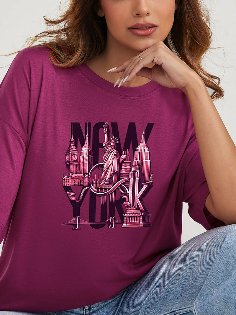 Camisão Feminino Roxo