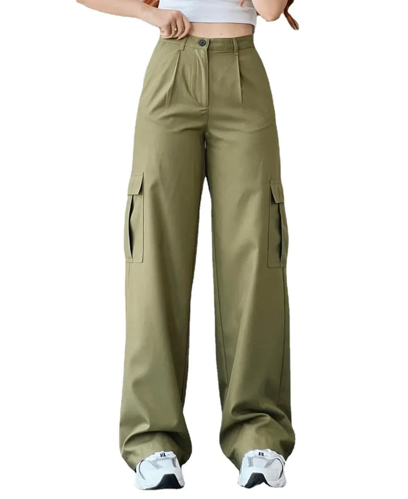 Calça Cargo Feminina Wulend